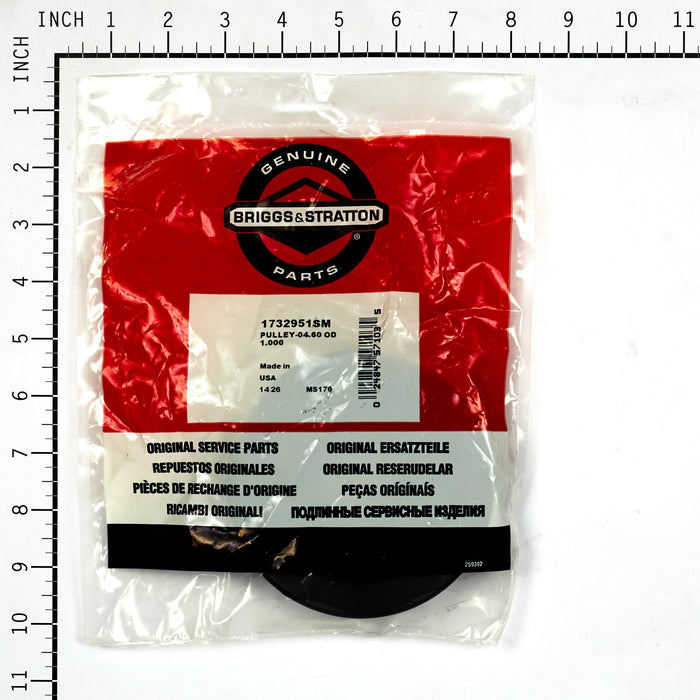 Murray 1732951SM PULLEY-04.60 OD 1.000 Murray 1732951SM PULLEY-04.60 OD 1.000