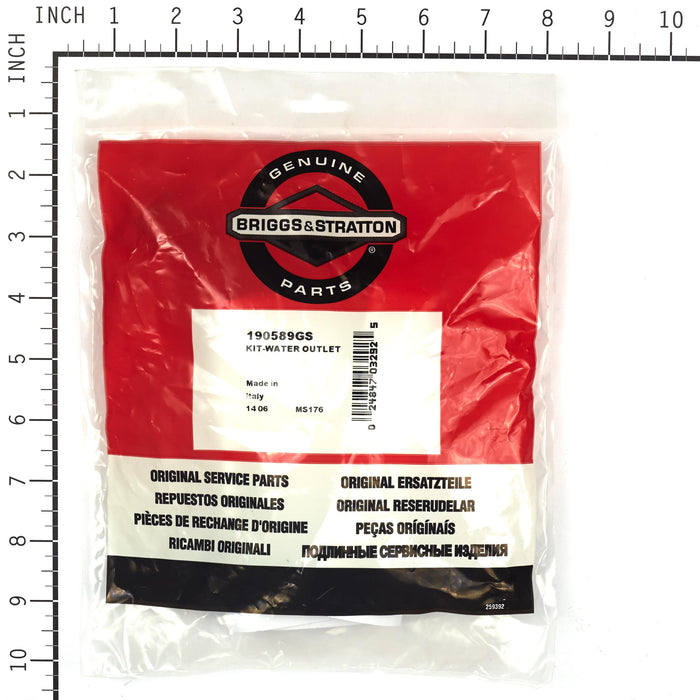 Briggs & Stratton 190589GS Water Outlet Kit Briggs & Stratton 190589GS Water Outlet Kit