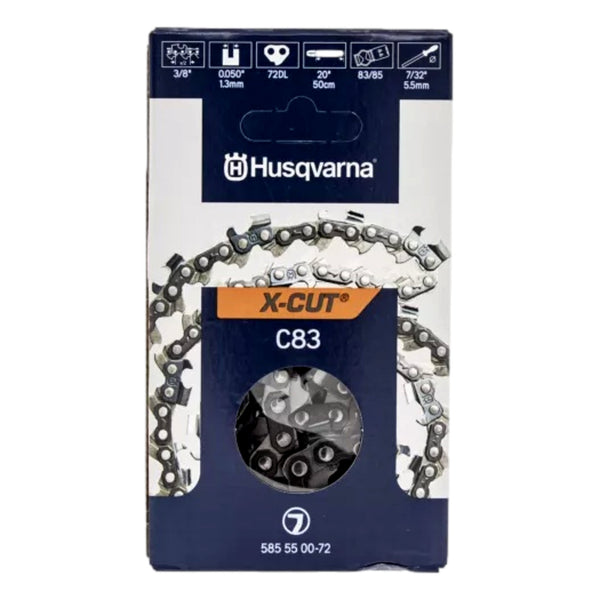 Husqvarna 585550072 Chainsaw Chain 20" C83 3/8 0.050 72 Dl - OutdoorPowerDeals