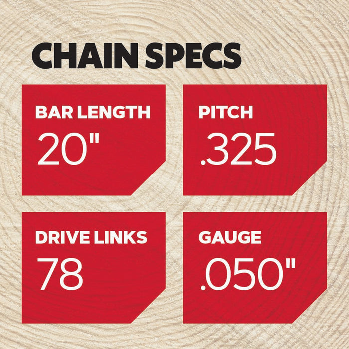 Oregon 20BPX078G Controlcut Saw Chain  .325 [12 Oregon 20BPX078G Controlcut Saw Chain  .325 [12