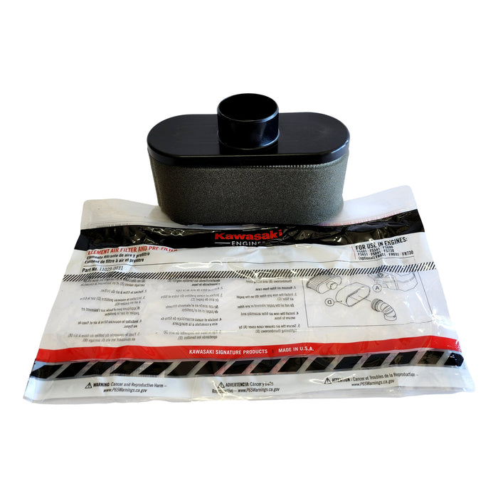 Kawasaki 11013-0752/11013-7046 Air Filter And Pre-Filter Combo Element - OutdoorPowerDeals Kawasaki 11013-0752/11013-7046 Air Filter And Pre-Filter Combo Element - OutdoorPowerDeals