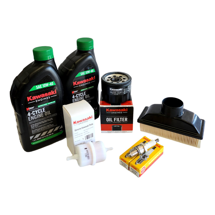 Mowertek Tune-Up Kit 10W40 For Kawasaki 99969-6541 FR541V, FR600V - OutdoorPowerDeals Mowertek Tune-Up Kit 10W40 For Kawasaki 99969-6541 FR541V, FR600V - OutdoorPowerDeals