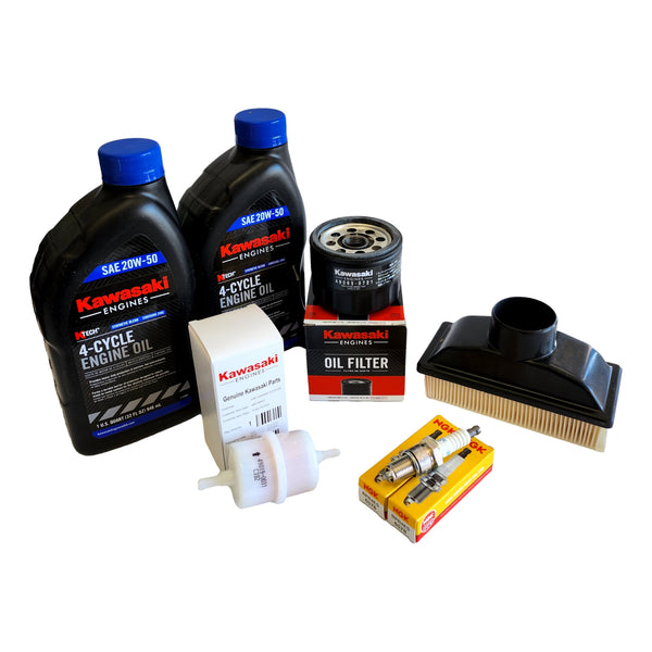 Mowertek Tune-Up Kit 20W50 For Kawasaki 99969-6542 FR541V, FR600V - OutdoorPowerDeals