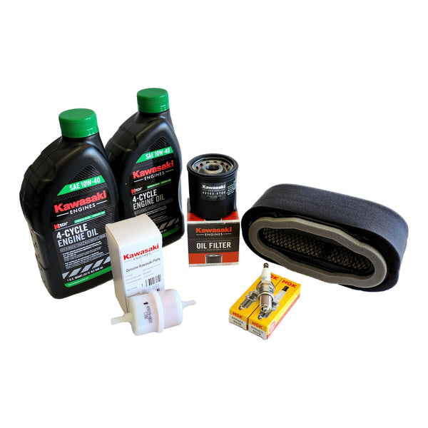 Kawasaki 99969-6525 Tune-Up Kit – OEM Maintenance Kit (10W40) - OutdoorPowerDeals