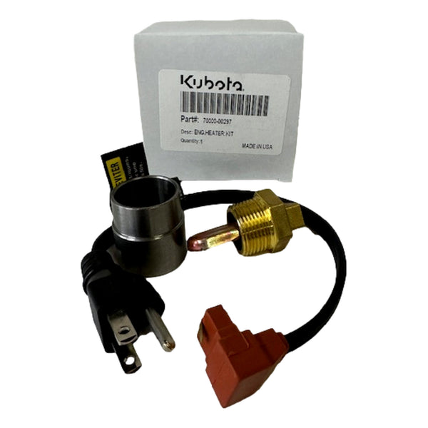 Kubota 70000-00297 Frost Plug Heater Engine Block Heater OEM - OutdoorPowerDeals