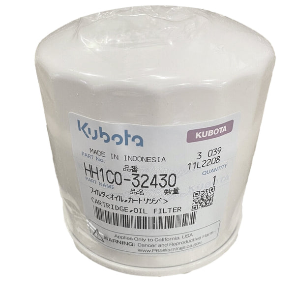 Kubota HH1C0-32430 Oil Filter - OutdoorPowerDeals