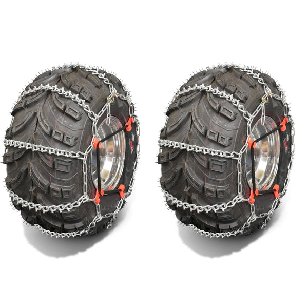 Xtorri ATV 4-link Spacing Ladder Alloy Tire Chains WITH tensioners 23x10.5-12 24x11-8 24x11-9 24x11-10 24x11-12 24x11.50-10 Default Title