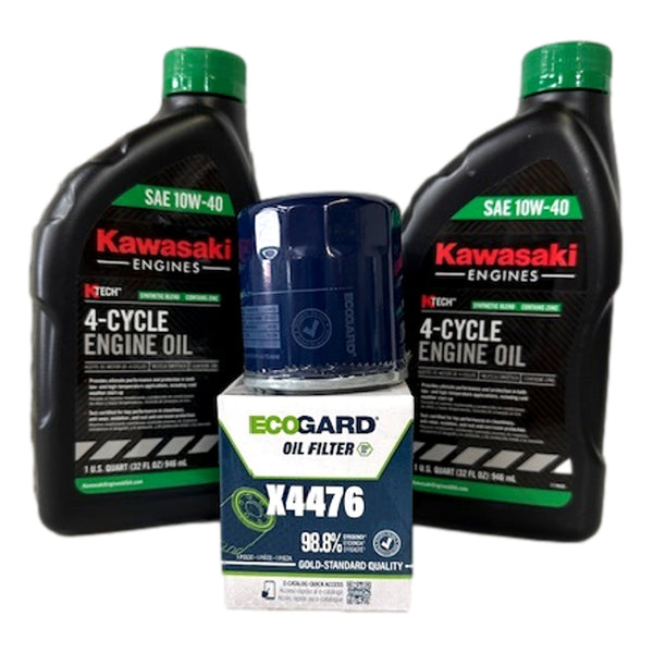 Mowertek Oil Change Kit -1 X4476 (49065-0724) Oil Filter & -2 99969-6296 Quarts Of Oil - OutdoorPowerDeals
