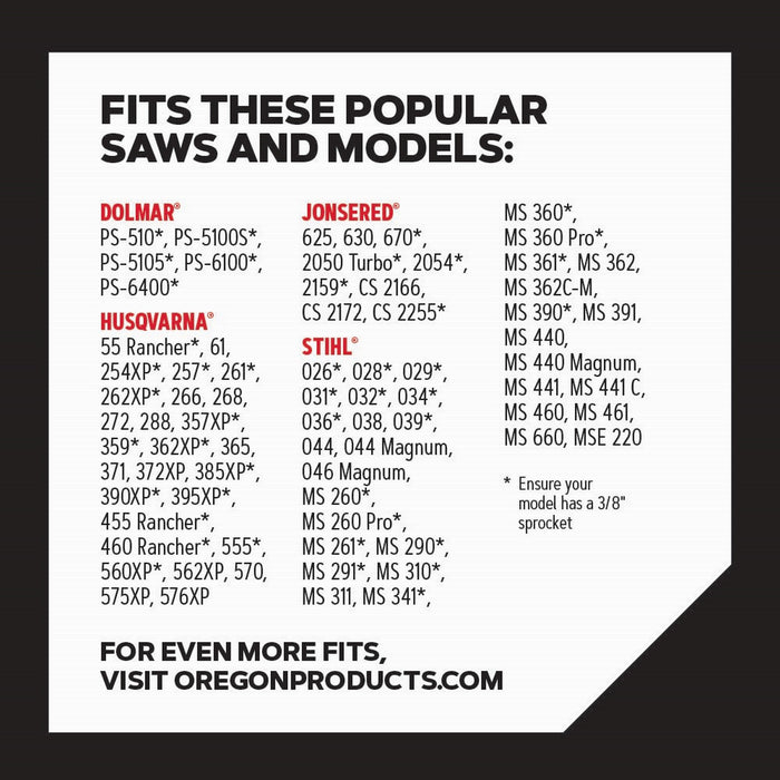 Oregon 72LPX072G PowerCut Saw Chain 20 Oregon 72LPX072G PowerCut Saw Chain 20