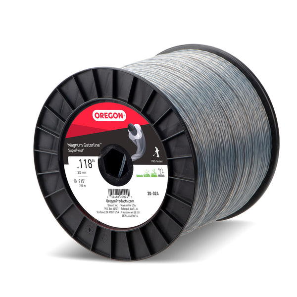 Oregon 20-024 Gatorline Super-Twist Magnum 5-Pound Spool of .118-Inch-by-915-Foot String Trimmer Line Default Title
