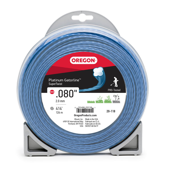 Oregon 20-118 Platinum Gatorline Supertwist Trimmer Line .08-Inch by 414-Foot Default Title