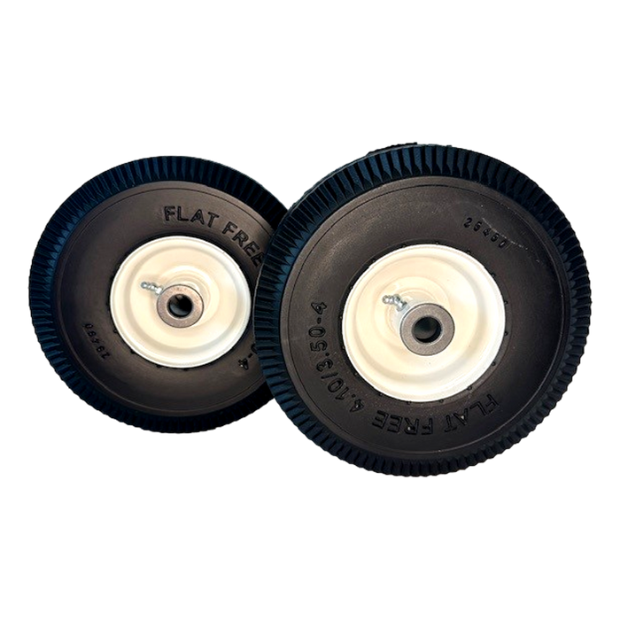 MowerTek 15087 Wheel Time Cutter 4.10/3.50-4 Ply Flat Free (Set of 2) - OutdoorPowerDeals MowerTek 15087 Wheel Time Cutter 4.10/3.50-4 Ply Flat Free (Set of 2) - OutdoorPowerDeals