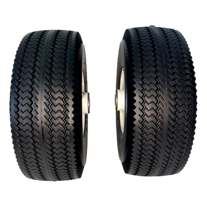 MowerTek 15087 Wheel Time Cutter 4.10/3.50-4 Ply Flat Free (Set of 2) - OutdoorPowerDeals MowerTek 15087 Wheel Time Cutter 4.10/3.50-4 Ply Flat Free (Set of 2) - OutdoorPowerDeals