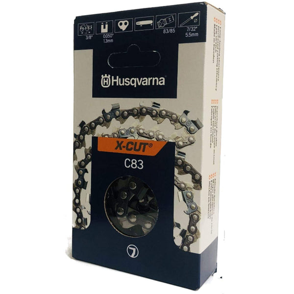 Husqvarna 585550084 Chainsaw Chain 24" C83 X-Cut 24" 3/8" .050" 84 Dl - OutdoorPowerDeals