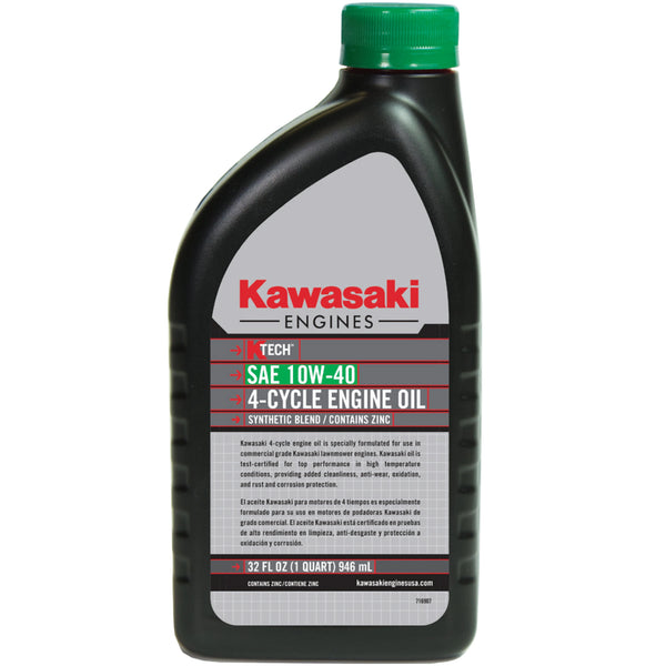 Kawasaki 99969-6296 Oil 10W40 Synthetic OEM Kawasaki - OutdoorPowerDeals