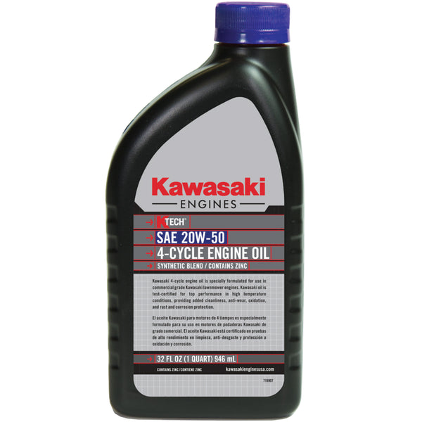 Kawasaki 99969-6298 Oil 20W50 Synthetic OEM Kawasaki - OutdoorPowerDeals