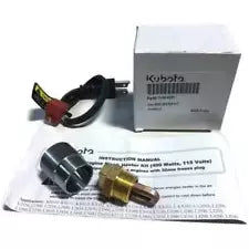 Kubota 70000-00297 Frost Plug Heater Engine Block Heater OEM - OutdoorPowerDeals Kubota 70000-00297 Frost Plug Heater Engine Block Heater OEM - OutdoorPowerDeals