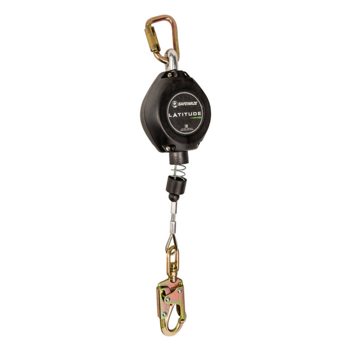 Safewaze Latitude HD 021-5287 11' Self-Retracting Lifeline – Web, ANSI Compliant - OutdoorPowerDeals