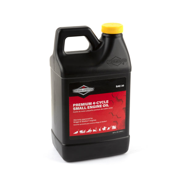 Briggs & Stratton 100028 SAE 30W 4-Cycle Engine Oil 48oz OEM Small Engine Lubricant