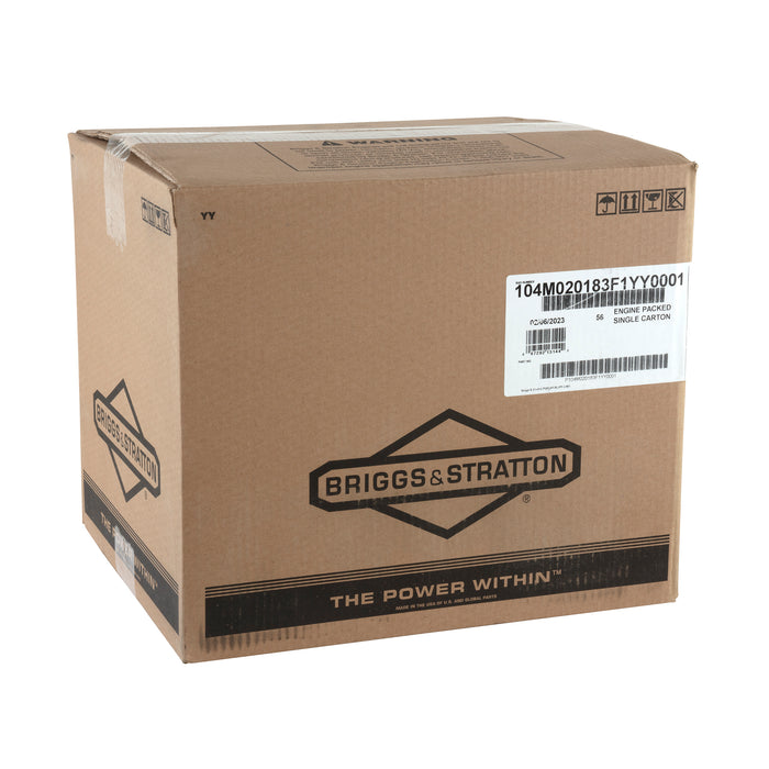 Briggs & Stratton 104M02-0183-F1 Engine Packed Single Carton