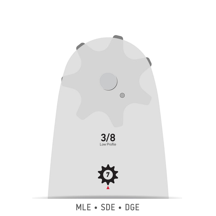 Oregon 104MLEA318 Single Rivet Guide Bar 10