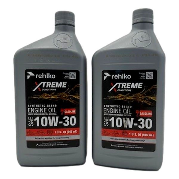 Rehlko (Kohler) 25 357 65-S Oil 10W-30 Synthetic OEM (2 Pack)
