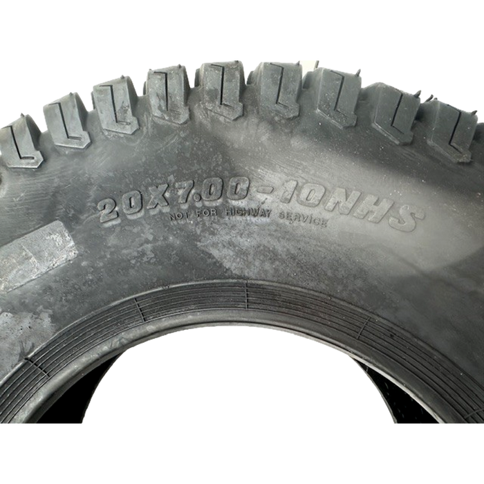 Briggs & Stratton 84010367 Tire 20x7.00-10NHS Turf Master OEM Lawn Tractor Rear Tire