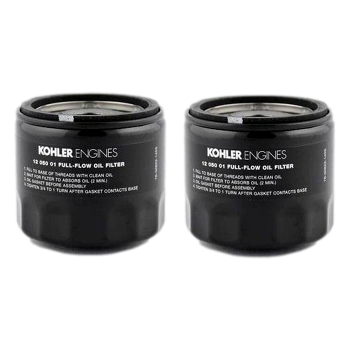 Kohler 12 50 01-S Oil Filter (2 Pack) - OutdoorPowerDeals