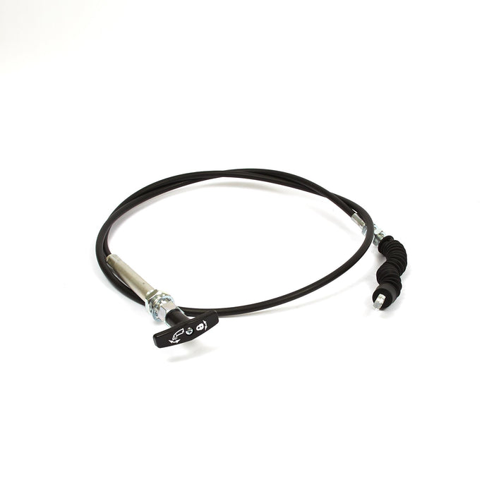 Briggs Stratton 1720446SM chute cable and choke assembly, full view