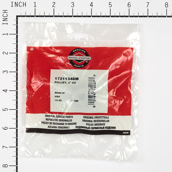 Briggs & Stratton 1721134SM Pulley 3
