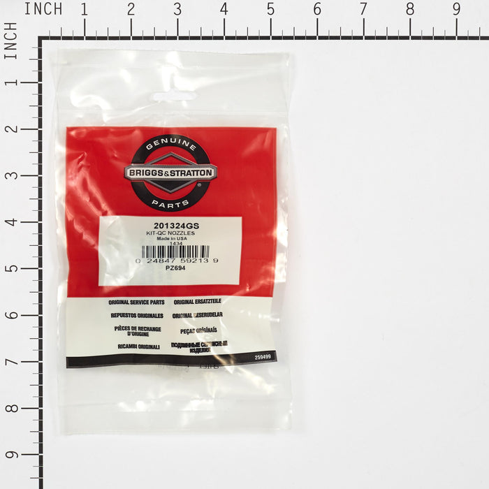 Briggs & Stratton 201324GS Kit - QC Nozzle