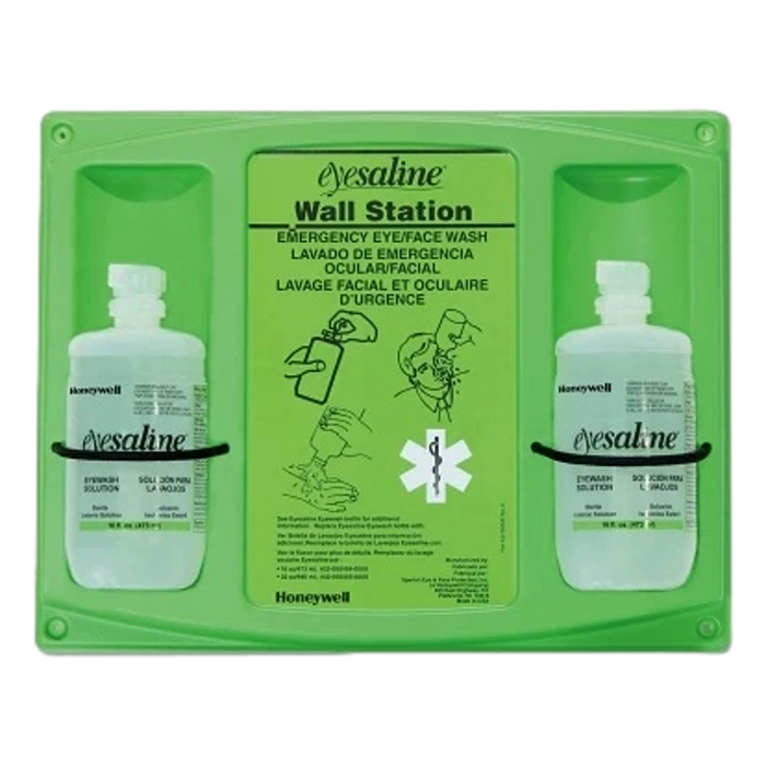 Honeywell Eyesaline 16 oz Double-Bottle Wall Station (HON32‑000465‑0000)