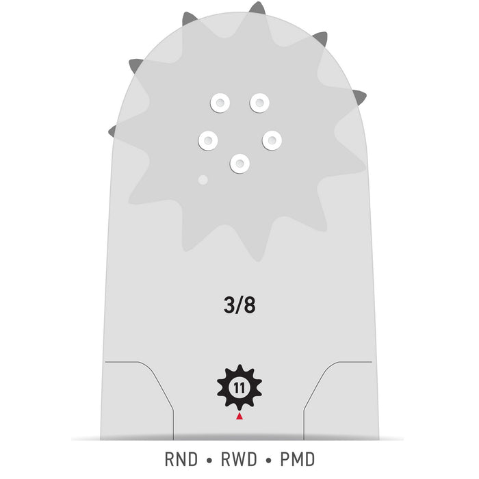 Oregon 208RNDD009 PowerCut Guide Bar 20