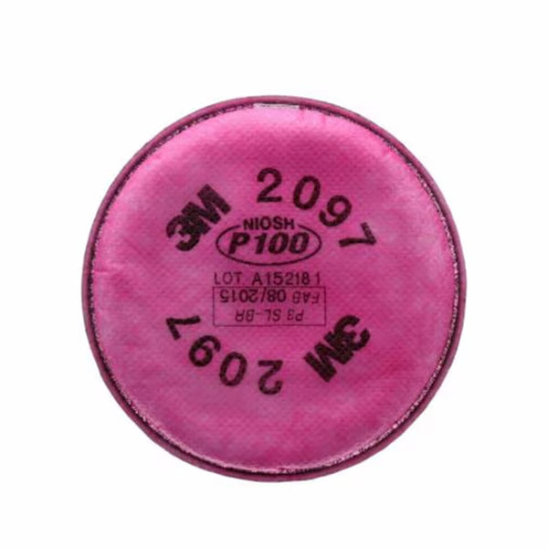 3M 2097 P100 Particulate Filter with Organic Vapor Relief (Pair)