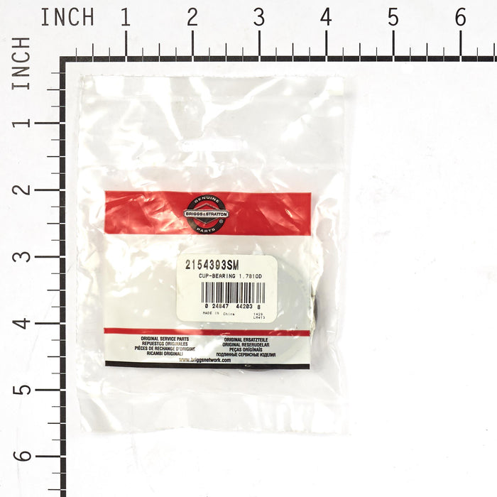 Briggs & Stratton 2154393SM Cup-Bearing 1.781Od
