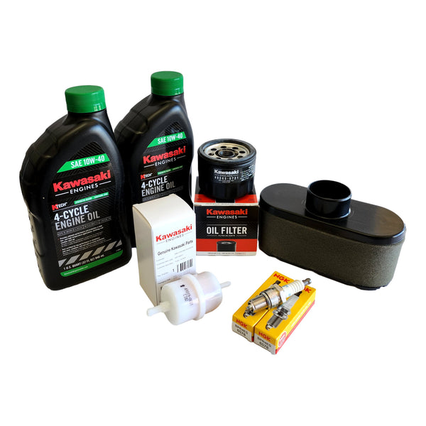 Kawasaki 99969-6543 Tune-Up Kit with 10W40 Synthetic Oil (D)