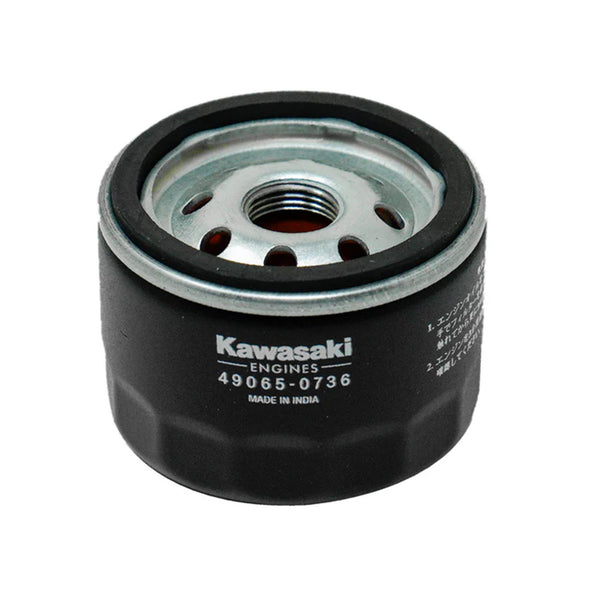 Kawasaki 49065-0736 Oil Filter (Replaces 49065-7021) OEM Engine Maintenance - OutdoorPowerDeals