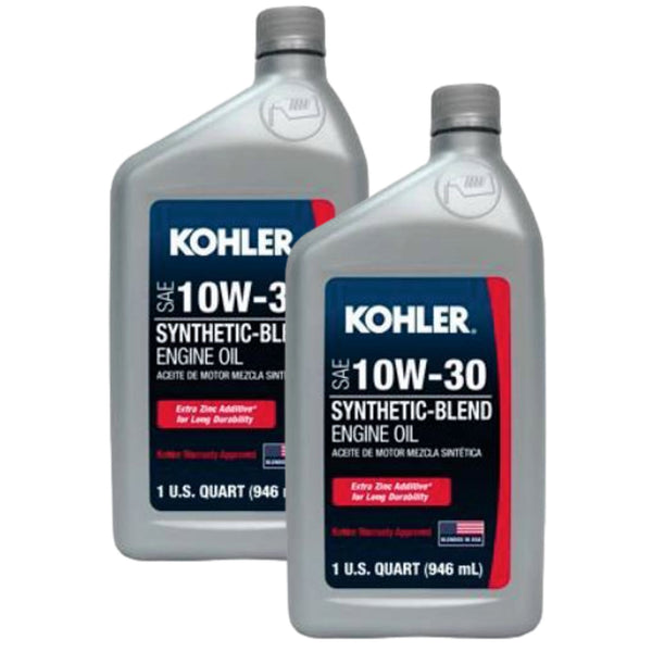 Kohler 25 357 06-S Oil 10W30 Synthetic OEM (2 Pack)