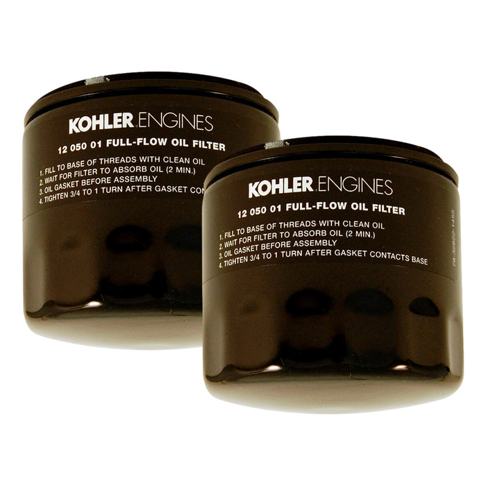 Kohler 12-050-01-S Oil Filter (2 Pack)