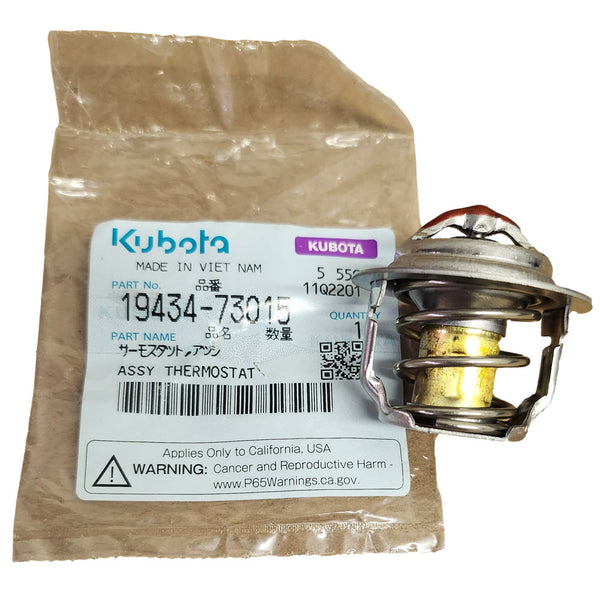 Kubota Thermostat 19434-73014 for Diesel Engines – OEM Replacement