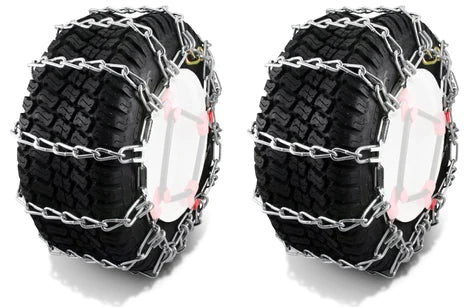 Xtorri Snow Tire Chains for Tire Size 20x7x12 20x8.00x8 20x8.00x10 20x9.00x8 21x7x10 4-Link spacing