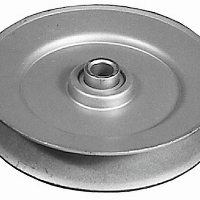 Oregon 34-038 Steel Flat Idler Pulley Silver