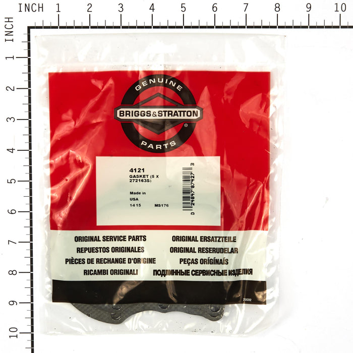 Briggs & Stratton 4121 Gasket (5 X 272163S)