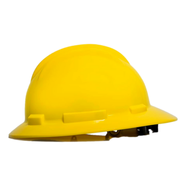 IRONWEAR 3970 YELLOW HARD HAT FULL BRIM RATCHET