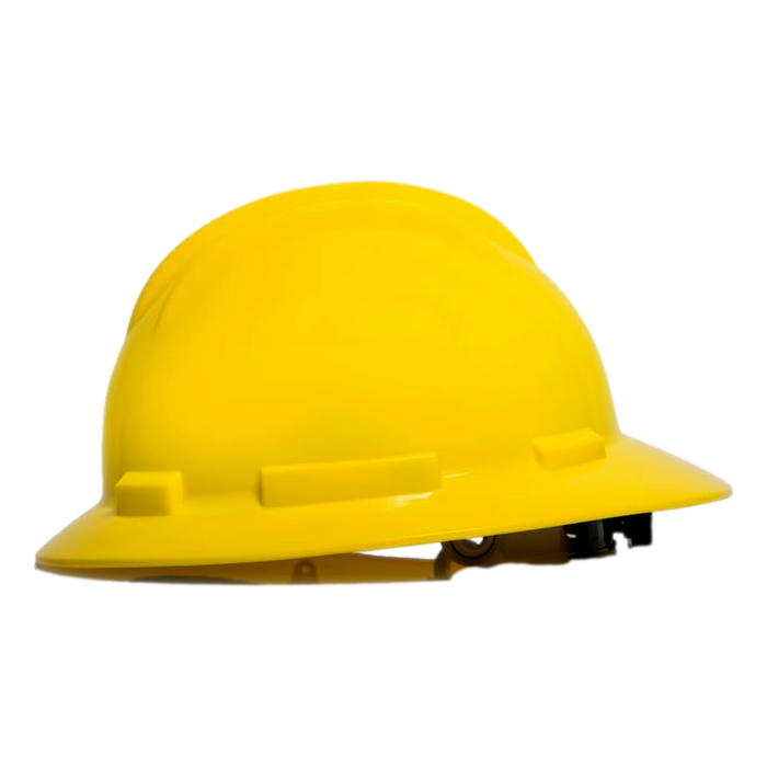 IRONWEAR 3970 YELLOW HARD HAT FULL BRIM RATCHET