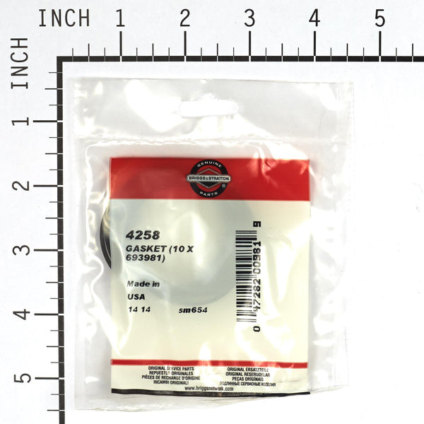 Briggs & Stratton 4258 Float Bowl Gasket (10 of 693981)