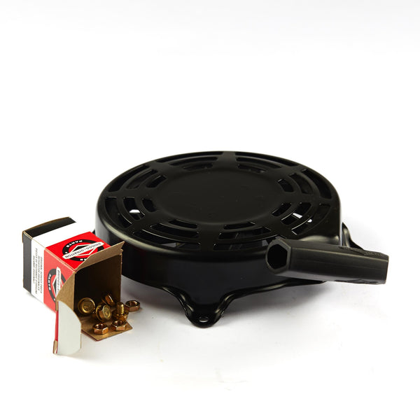 Briggs Stratton 497680 recoil starter mounting holes view