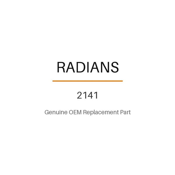 Radians ES4 2141 Half Frame Safety Glasses Clear Lens