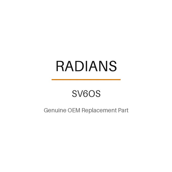 Radians SV6O-S Hi-Vis Safety Vest Class 2 Orange Zip Front