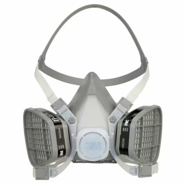 3M 5000 Series Half Face Respirator, Disposable, Pre-Assembled